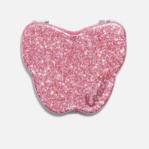 Coach Pink Glitter Makeup Compact